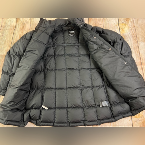 The North Face 550 Black Puffer Jacket Coat Black Small - Picture 5 of 12